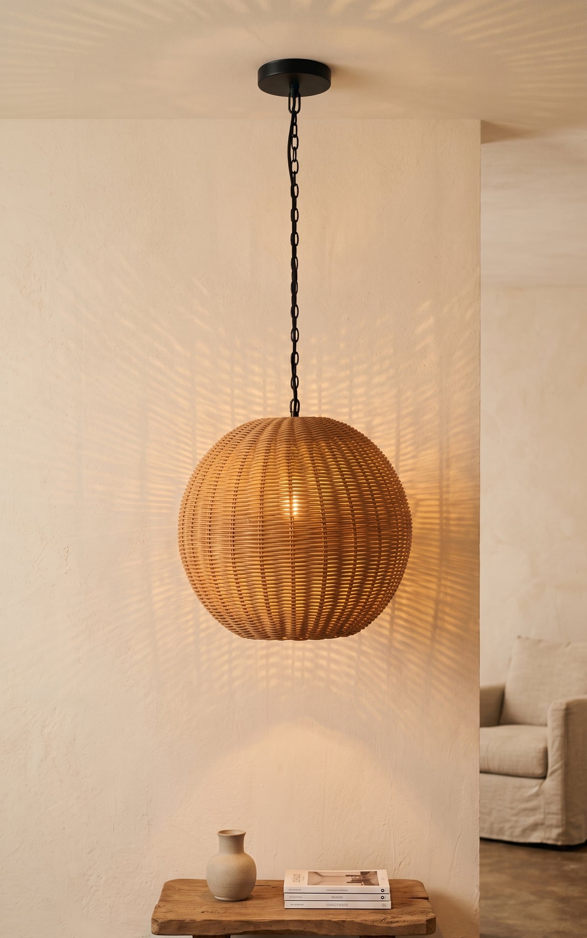 Ball, pieza artesanal de fibra natural | Fibra Madre