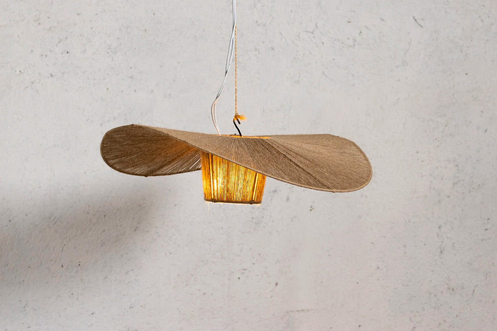 Sombrero, pieza artesanal de fibra natural | Fibra Madre
